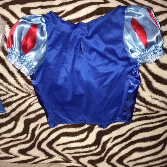 Disney Princess costumes 2 tops one skirt size 4-6X - Picture 8 of 9